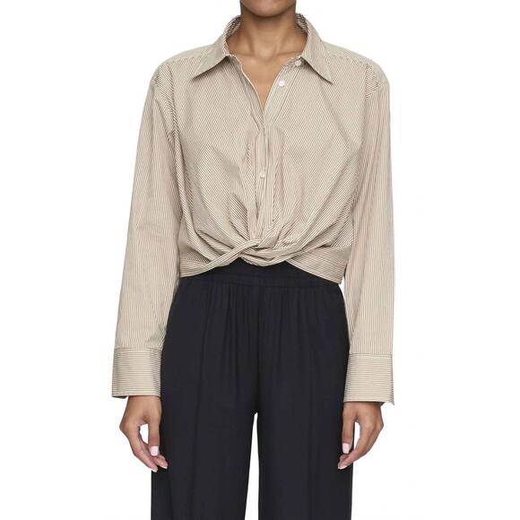 A.L.C. Tops - NEW A.L.C. the leo top in pearl/aged bronze